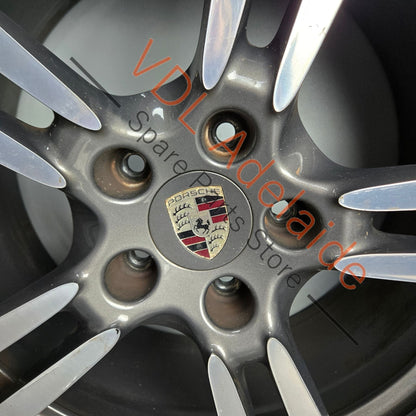 97036217806    Porsche Panamera 20 x 9.5 Turbo Design Alloy Wheel Machined Face 97036217806 #02