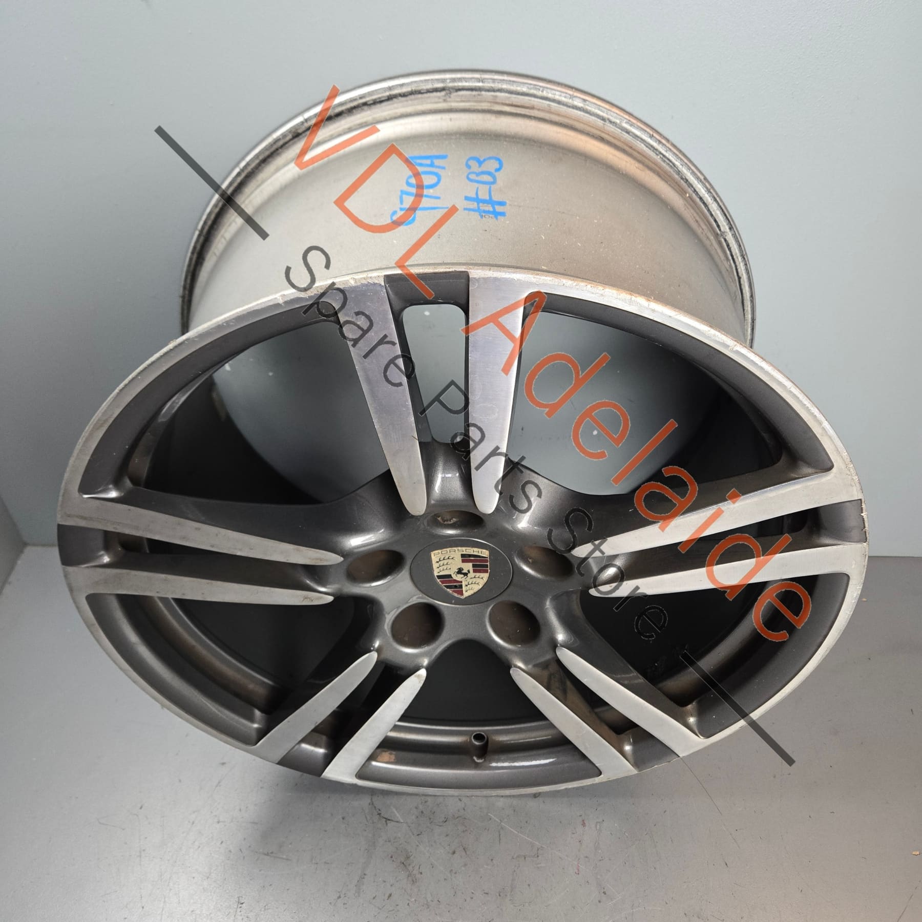 97036219204    Porsche Panamera 20 x 11 Turbo Design Alloy Wheel Machined Face 97036219204 #03