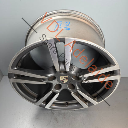 97036219204    Porsche Panamera 20 x 11 Turbo Design Alloy Wheel Machined Face 97036219204 #03