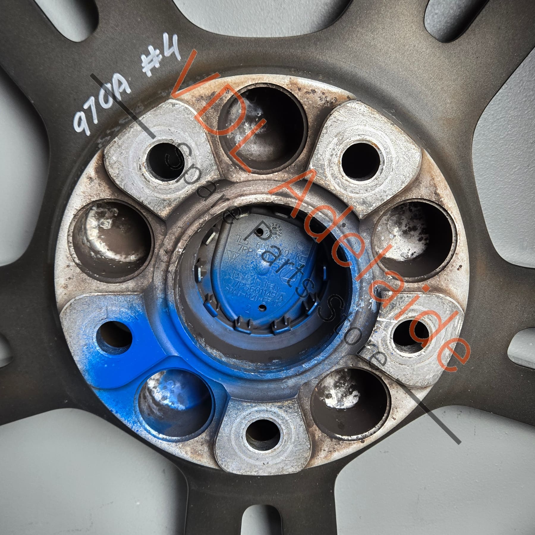97036219204    Porsche Panamera 20 x 11 Turbo Design Alloy Wheel Machined Face 97036219204 #04