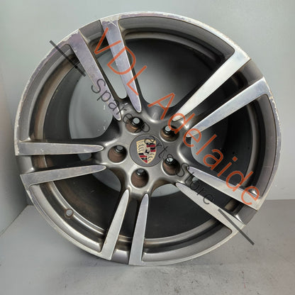 97036219204    Porsche Panamera 20 x 11 Turbo Design Alloy Wheel Machined Face 97036219204 #04