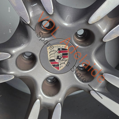 97036219204    Porsche Panamera 20 x 11 Turbo Design Alloy Wheel Machined Face 97036219204 #04