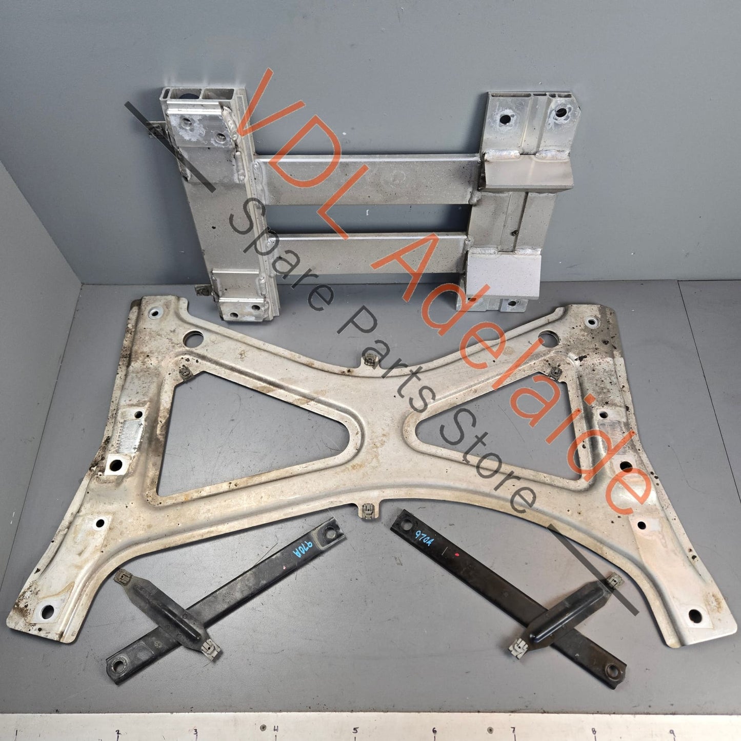 97034126107 97050462301   Porsche Panamera 970 Front Crossmember Frame Brace Under Body Frame 97034126107 97050462301