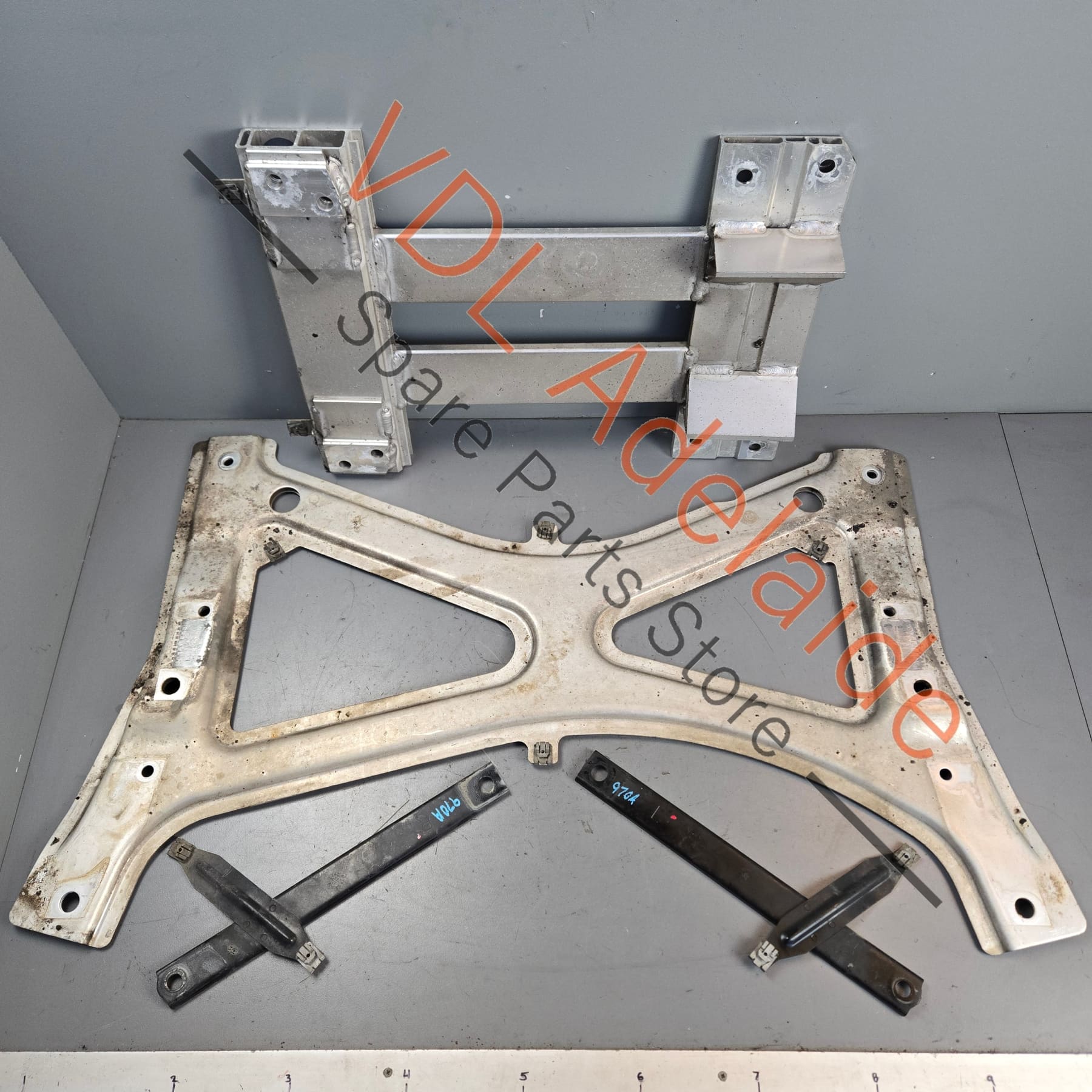 97034126107 97050462301   Porsche Panamera 970 Front Crossmember Frame Brace Under Body Frame 97034126107 97050462301