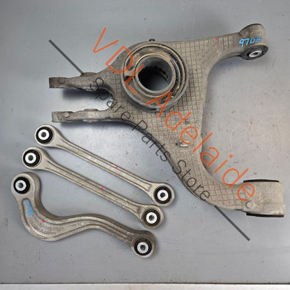 97033104204 97033104700 97033104300  Porsche Panamera 970 Rear Right Suspension Arm Set Wishbone 97033104204