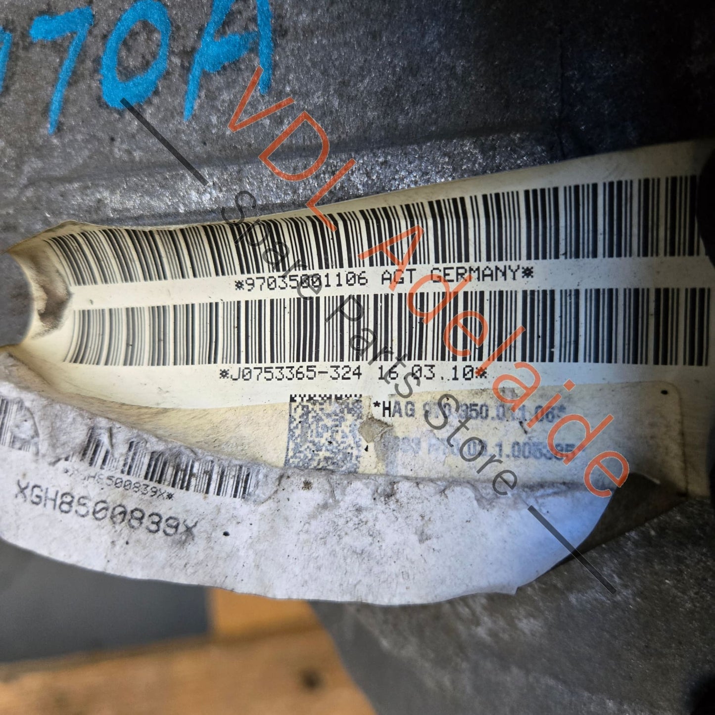 97035001107 97035001106   Porsche Panamera 970 Rear Differential Diff 97035001107 97035001106