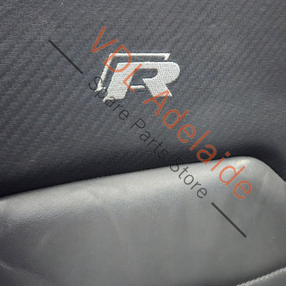     VW Golf R MK7 Wolfsburg Front Right Seat Drivers Carbon Leather