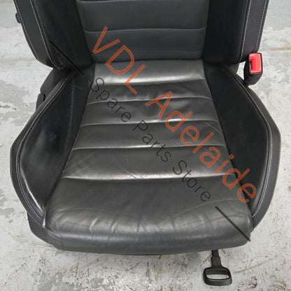     VW Golf R MK7 Wolfsburg Front Right Seat Drivers Carbon Leather