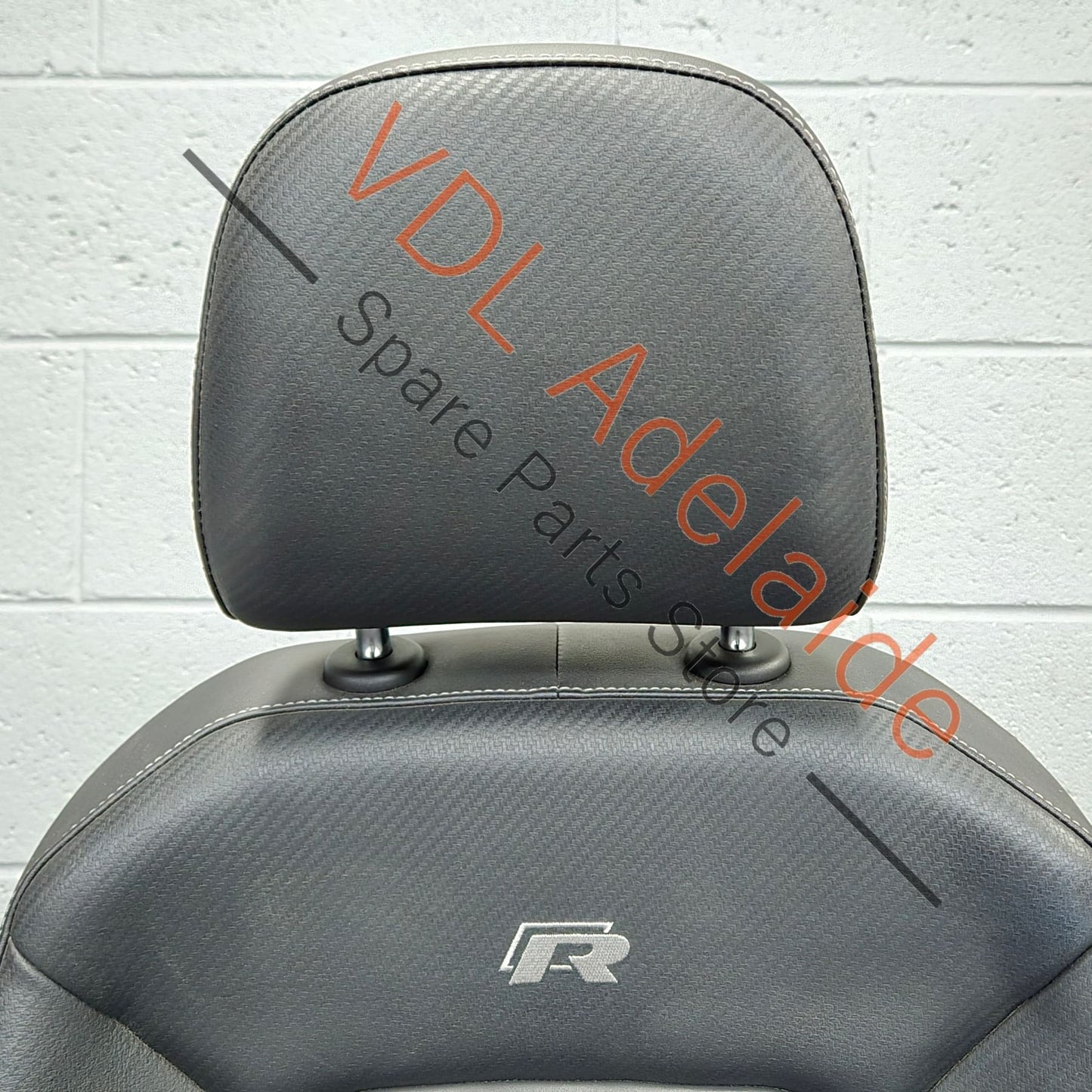     VW Golf R MK7 Wolfsburg Front Right Seat Drivers Carbon Leather