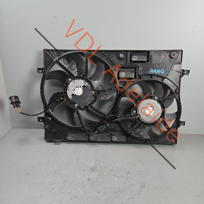 5Q0959455AM 5Q0959455AH   VW Golf MK7 7.5 Dual Twin Radiator Fan Shroud Assembly 5Q0959455AH 370mm 5Q0959455BJ 295mm
