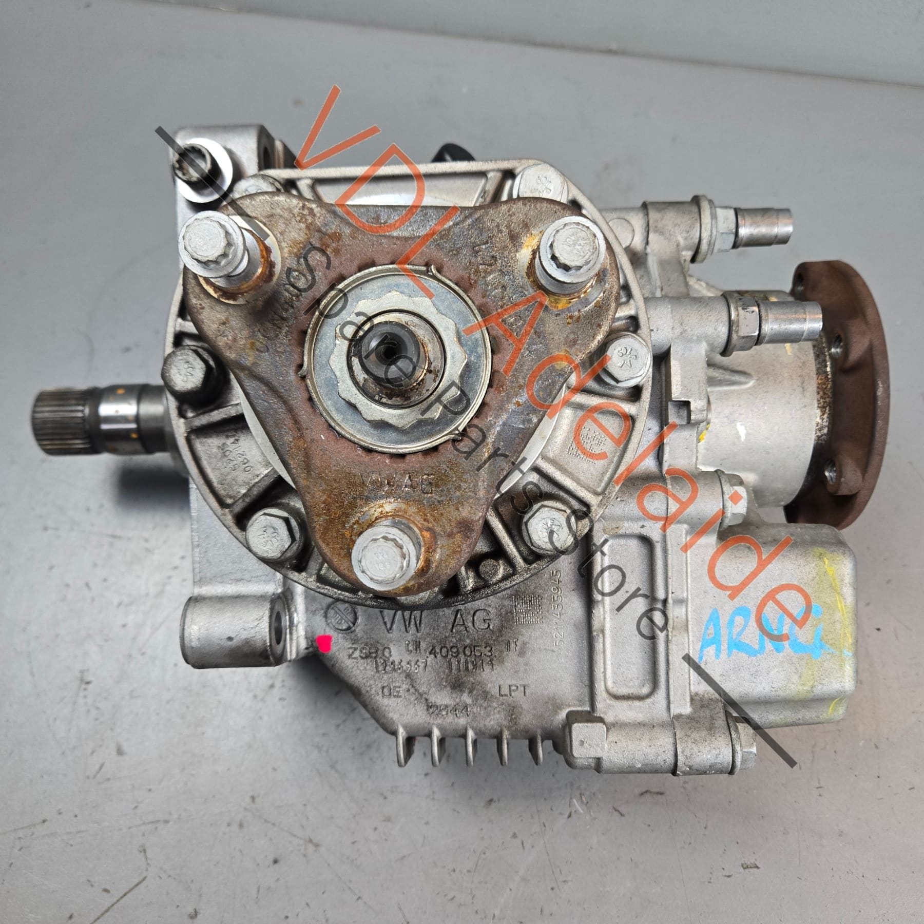 0CN409053AN 0CN409053AF   Audi S3 8V VW Golf R MK7 Front Bevel Box Angle Drive Transfer Case 0CN409053AF AN
