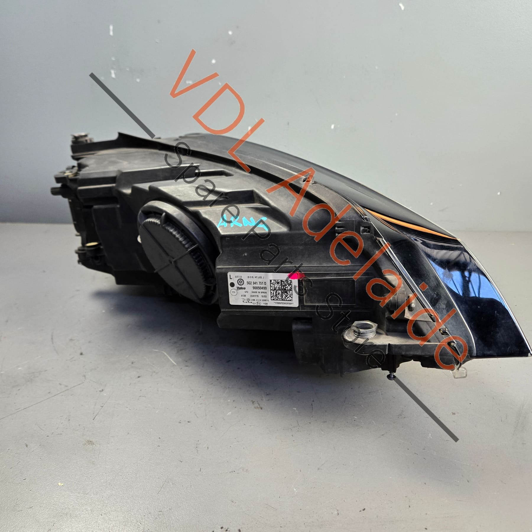 5G2941753D 5G2941751D   VW Golf R MK7 Left Headlight Head Light LED Genuine OEM 5G2941751D 5G2941753D