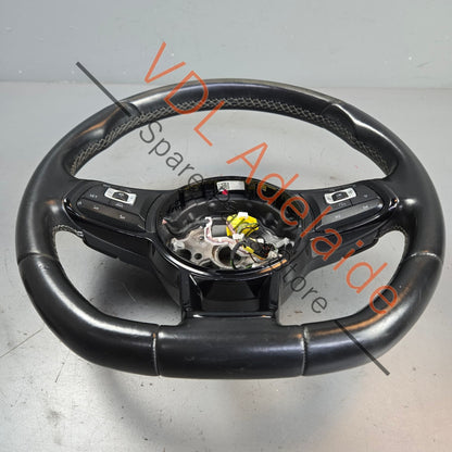 5G0419091JAHYZ 5G0419091CN   VW Golf R MK7 Flat Bottom Sports Leather Steering Wheel 5G0419091CN 5G0419091JA HYZ