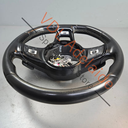 5G0419091JAHYZ 5G0419091CN   VW Golf R MK7 Flat Bottom Sports Leather Steering Wheel 5G0419091CN 5G0419091JA HYZ