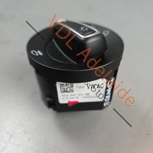 5G0941431BE    VW Golf MK7 7.5 Headlight Switch 5G0941431BE