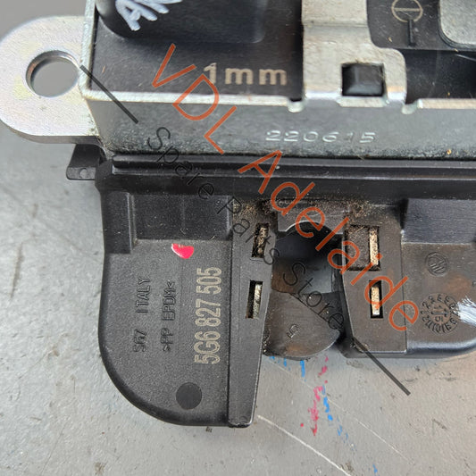 5G6827505 5G6827505B   VW Golf MK7 Rear Boot Lid Hatch Lock Mechanism 5G6827505B