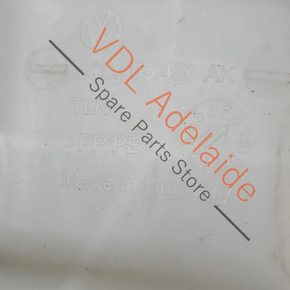 5Q0955449AT 5Q0955453AM 
5Q0955453AK  VW Golf R MK7 Windscreen Washer Bottle Tank Reservoir System