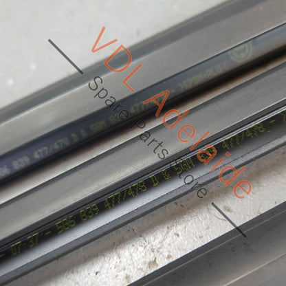 5G4837477D 5G4837478D 5G6839477D 5G6839478D VW Golf MK7 Window Aperture Slot Seal Lower Moulding for Door Set of 4