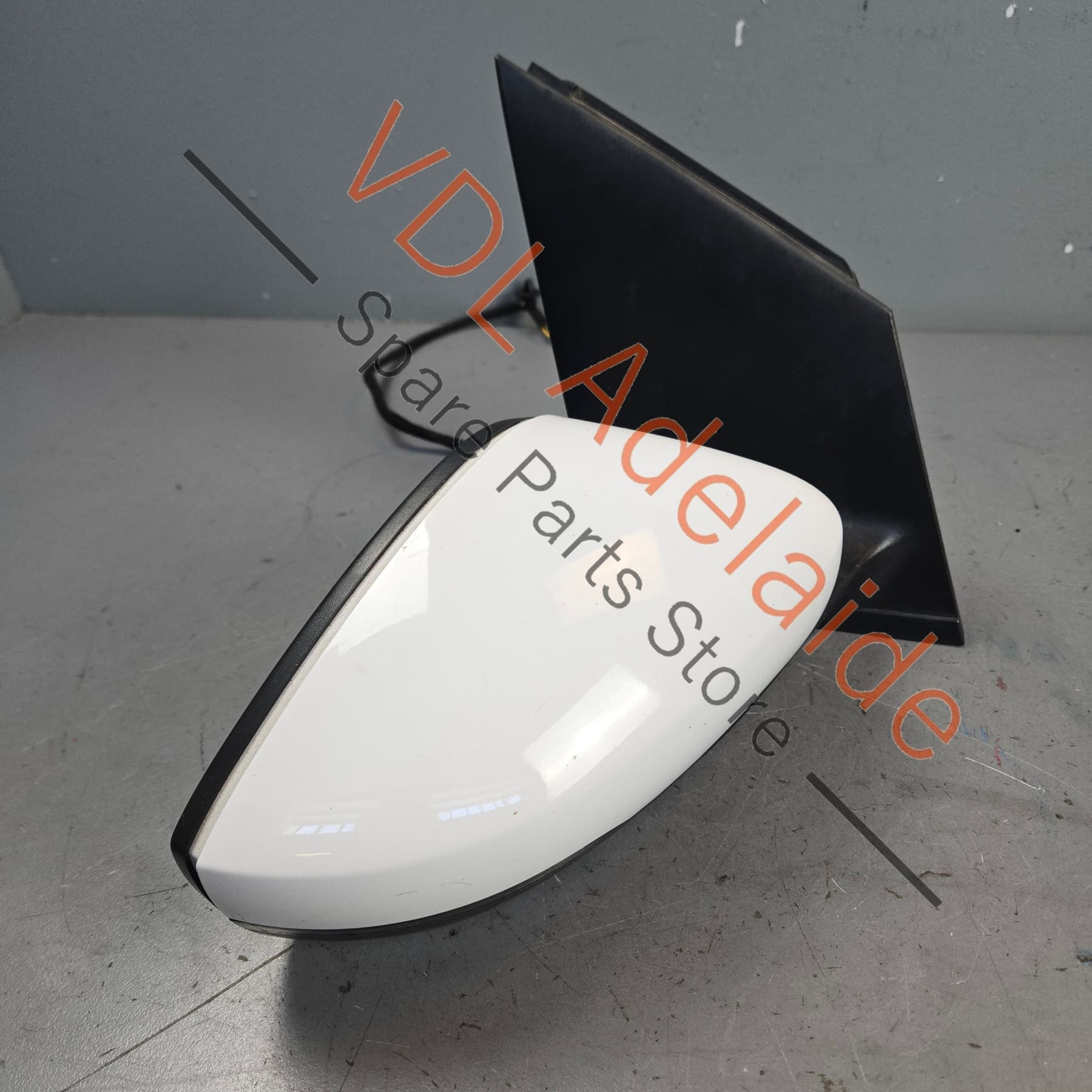 6R0857522H 6C2857508B9B9 6R0857538B  VW Polo MK5 6R Right Side Exterior Mirror Complete with Glass & Cover Candy White B4 / B9A