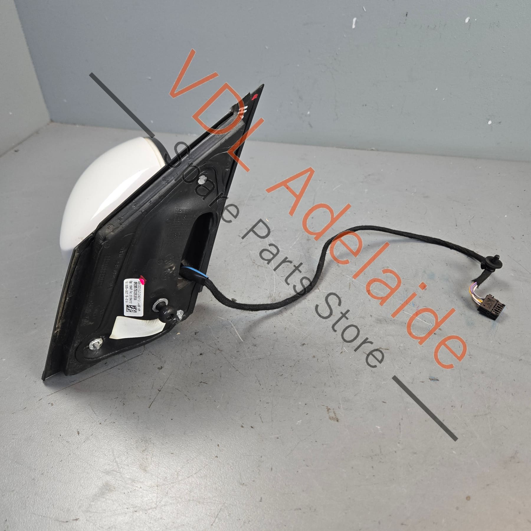 6R0857522H 6C2857508B9B9 6R0857538B  VW Polo MK5 6R Right Side Exterior Mirror Complete with Glass & Cover Candy White B4 / B9A