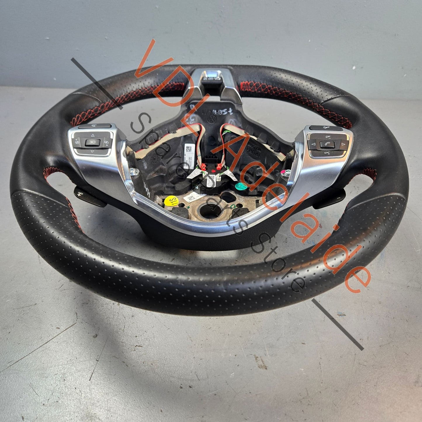 5K0419091AG    VW Golf MK6 Gti Polo Flat bottom Steering Wheel for DSG Auto 5K0419091AG ASY
