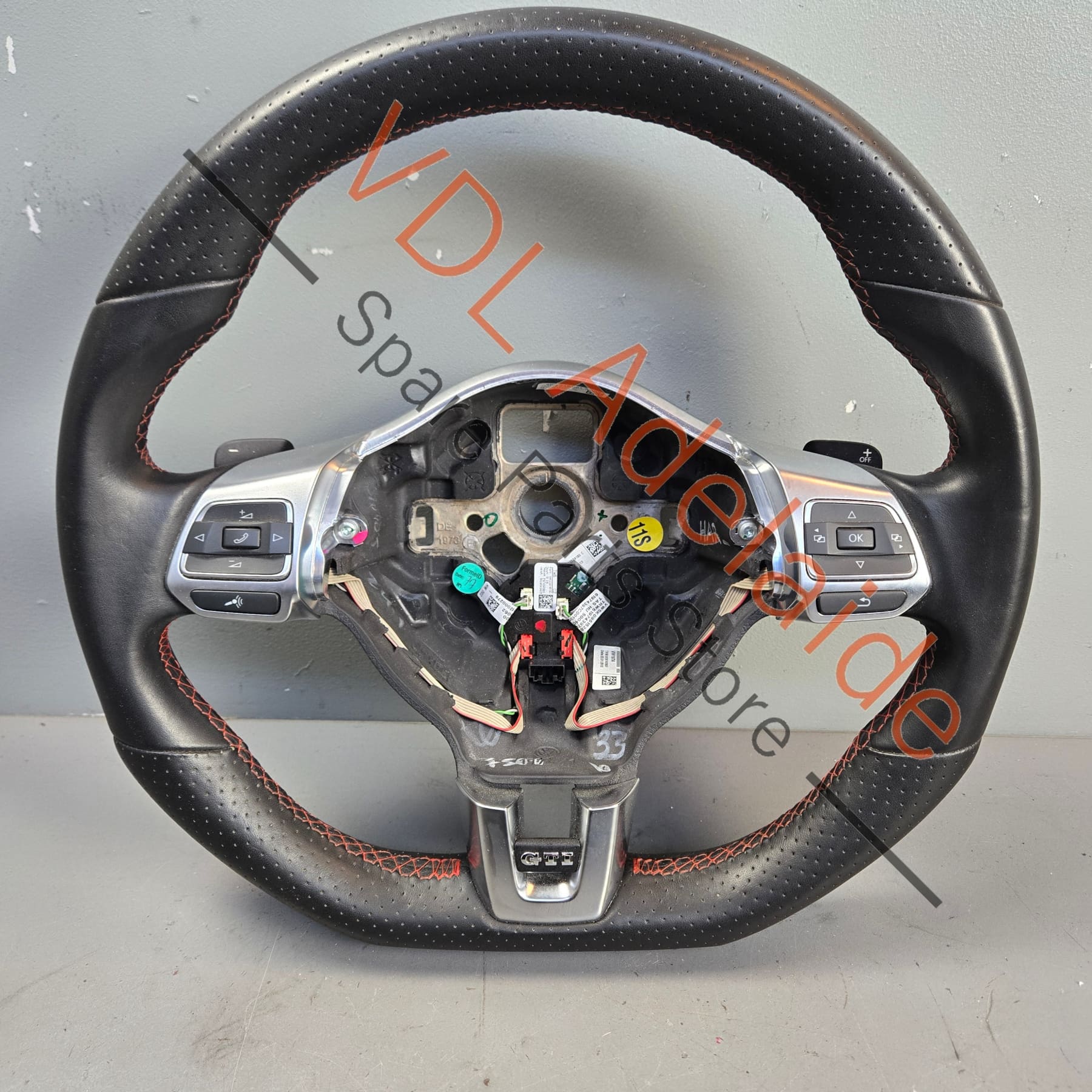 5K0419091AG    VW Golf MK6 Gti Polo Flat bottom Steering Wheel for DSG Auto 5K0419091AG ASY