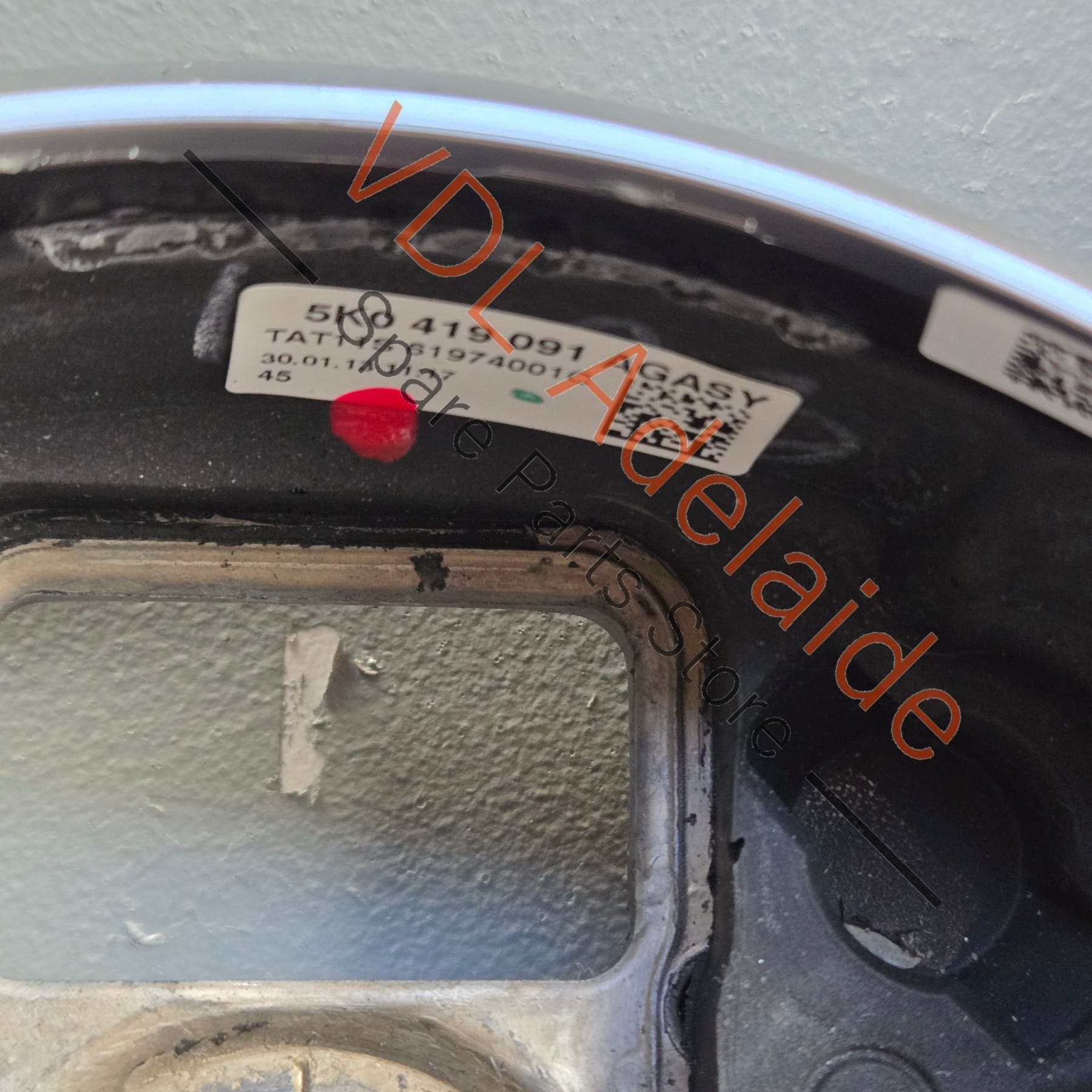 5K0419091AG    VW Golf MK6 Gti Polo Flat bottom Steering Wheel for DSG Auto 5K0419091AG ASY