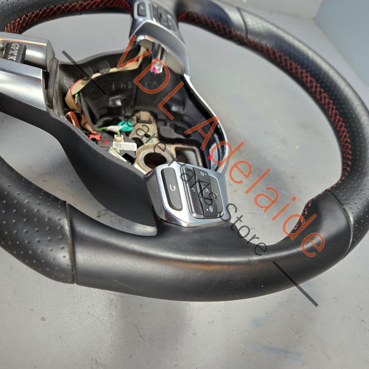 5K0419091AG    VW Golf MK6 Gti Polo Flat bottom Steering Wheel for DSG Auto 5K0419091AG ASY