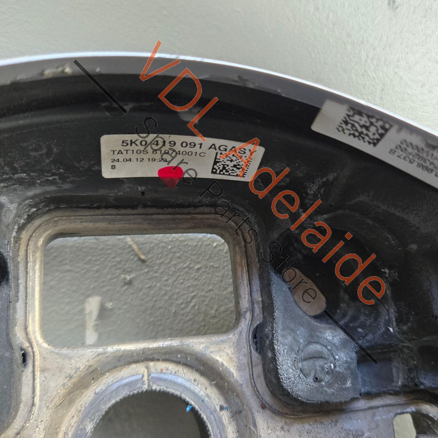 5K0419091AG    VW Golf MK6 Gti Polo Flat bottom Steering Wheel for DSG Auto 5K0419091AG ASY