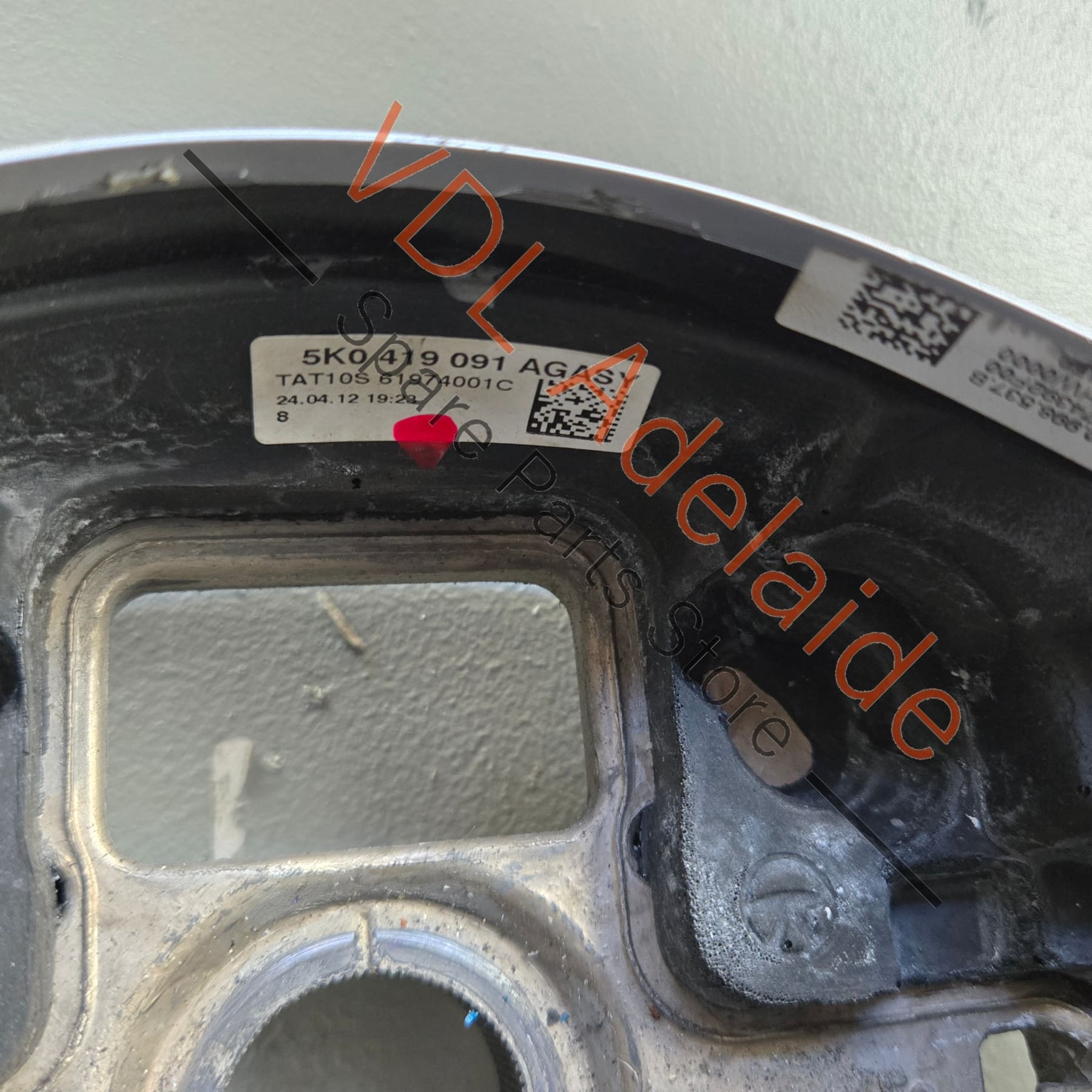 5K0419091AG    VW Golf MK6 Gti Polo Flat bottom Steering Wheel for DSG Auto 5K0419091AG ASY