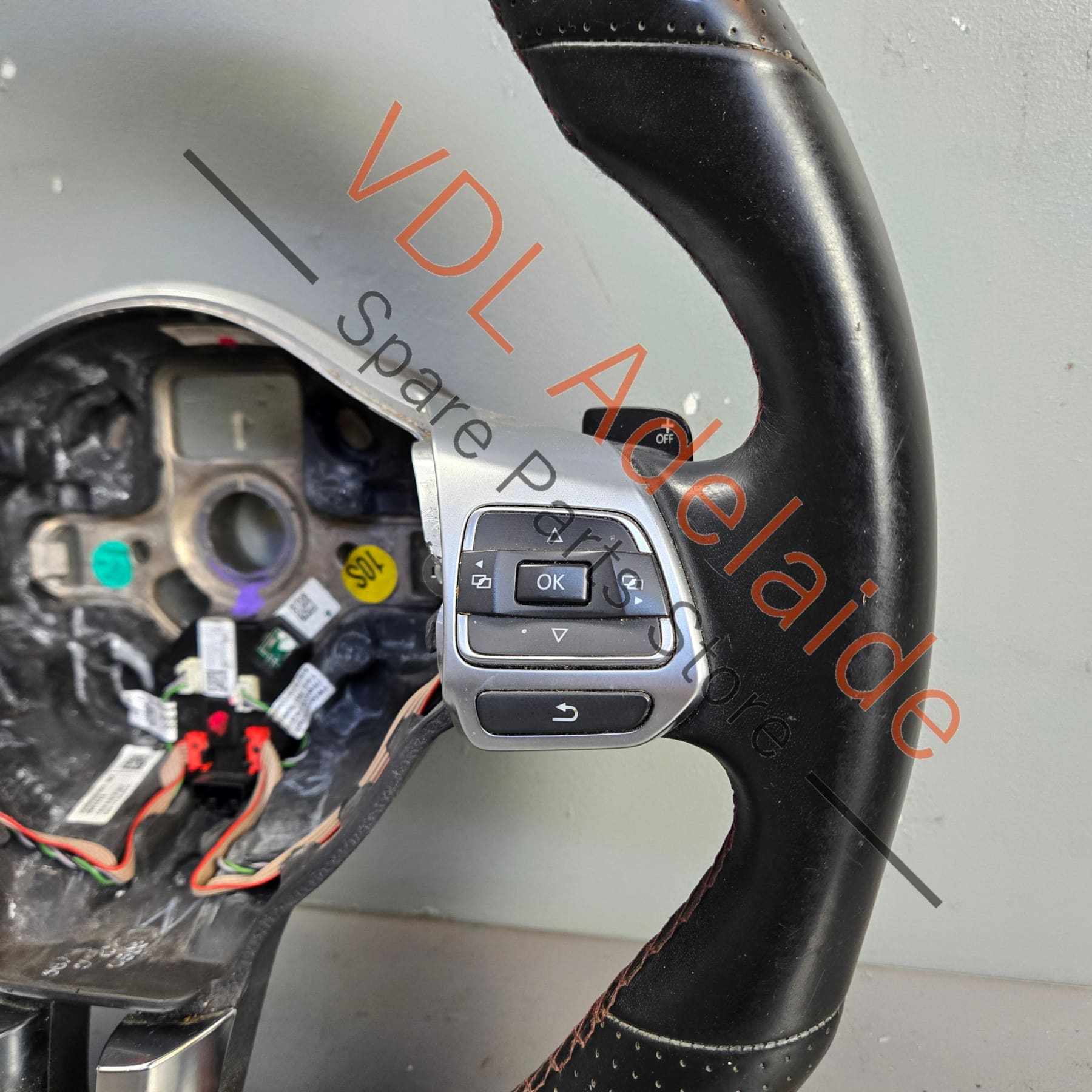 5K0419091AG    VW Golf MK6 Gti Polo Flat bottom Steering Wheel for DSG Auto 5K0419091AG ASY