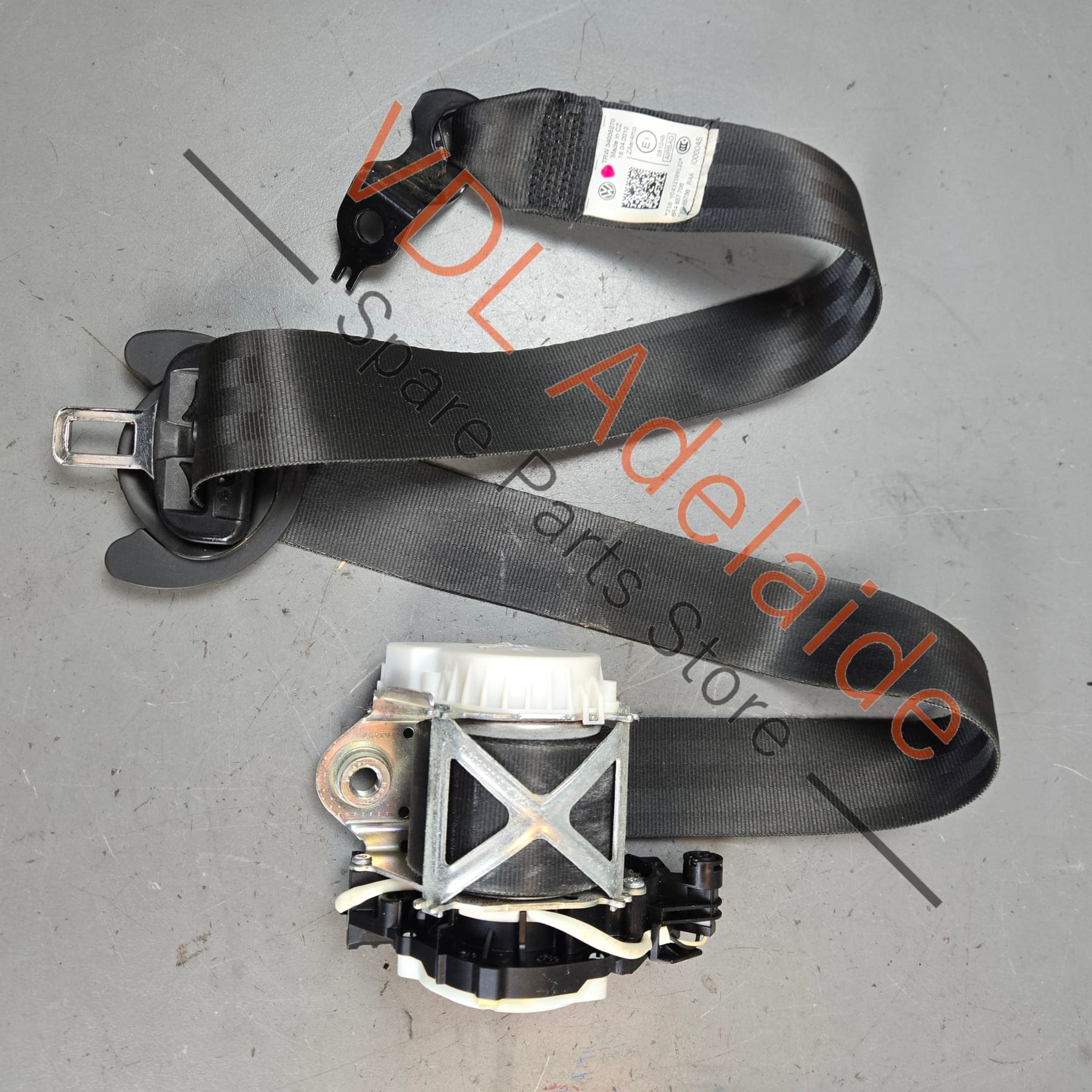 6R4857706RAA    VW Polo MK5 6R Front Right Seatbelt Seat Belt 6R4857706 RAA