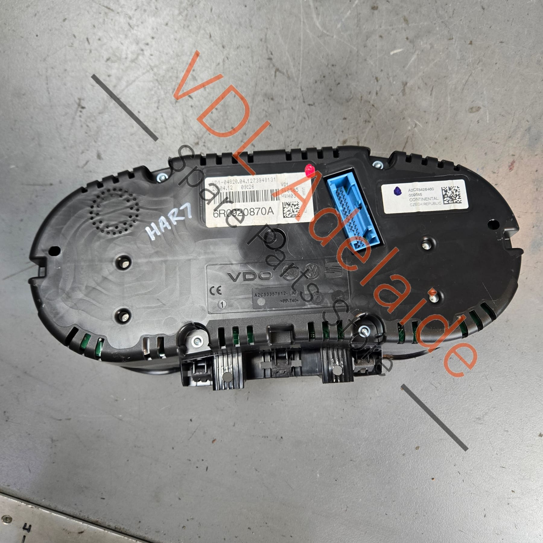 6R0920870A    VW Polo Gti MK5 6R Dashboard Instrument Cluster 280kmh 6R0920870A