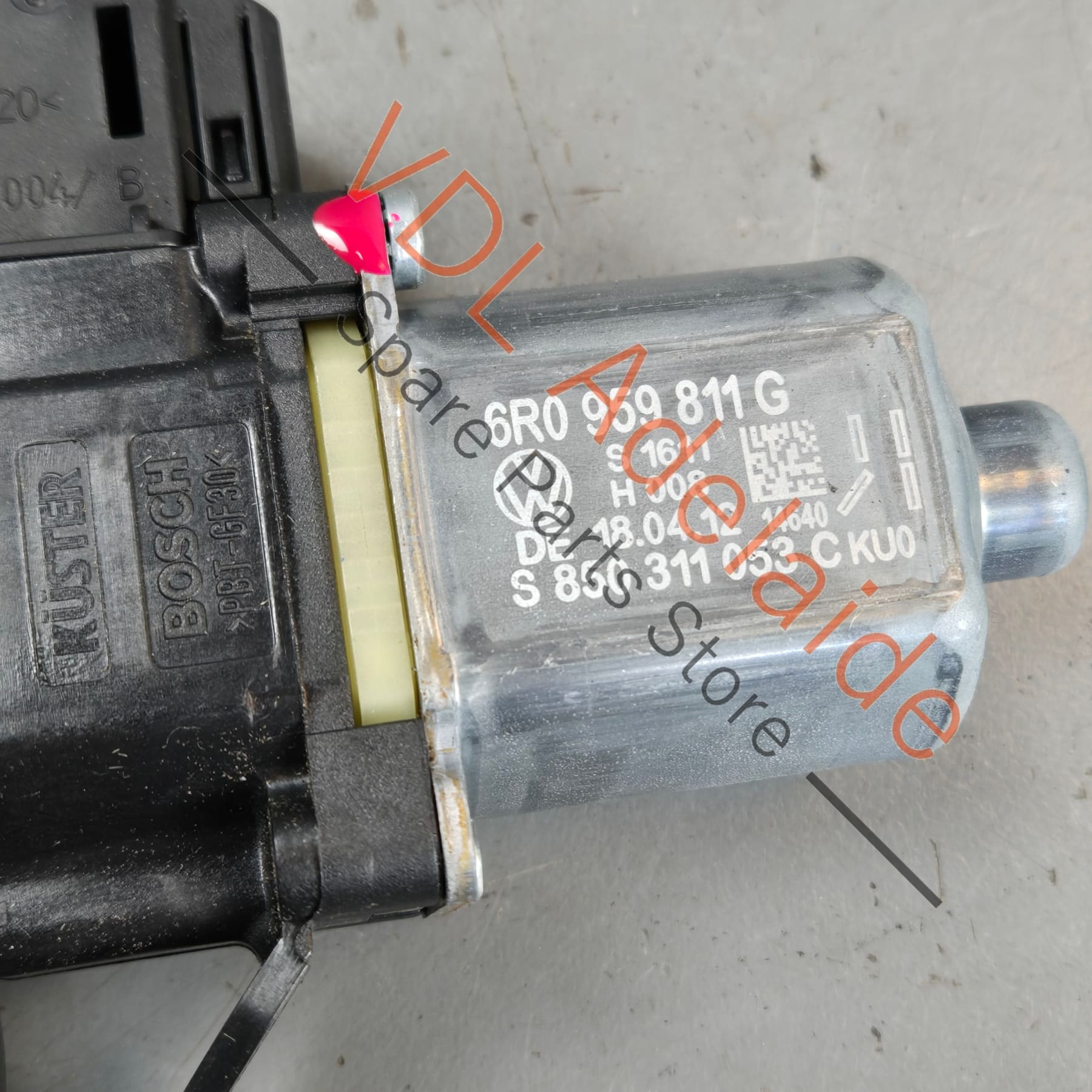 6R0959811G 6R0959811AAZ01 6R0959811N  VW Polo GTi Mk5 Rear Left Window Regulator Motor 05/2014-17 6R0959811G 6R0959811N 6R0959811AA Z01
