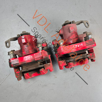6R0615423A 6R0615425A 6R0615424A  VW Polo 6R Gti Tornado Red Brake Caliper Set Rear 6R0615423A 6R0615425A 6R0615424A for 230x9mm rotor