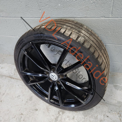 5G0601025AJAX1 5G0601025AJ   VW Golf 19in Pretoria style alloy wheel Straight & free of cracks 19x8.5 ET 45 #03