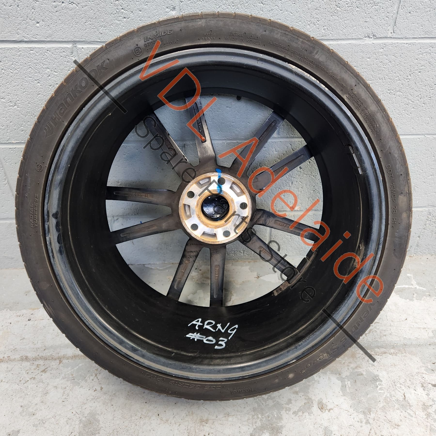 5G0601025AJAX1 5G0601025AJ   VW Golf 19in Pretoria style alloy wheel Straight & free of cracks 19x8.5 ET 45 #03