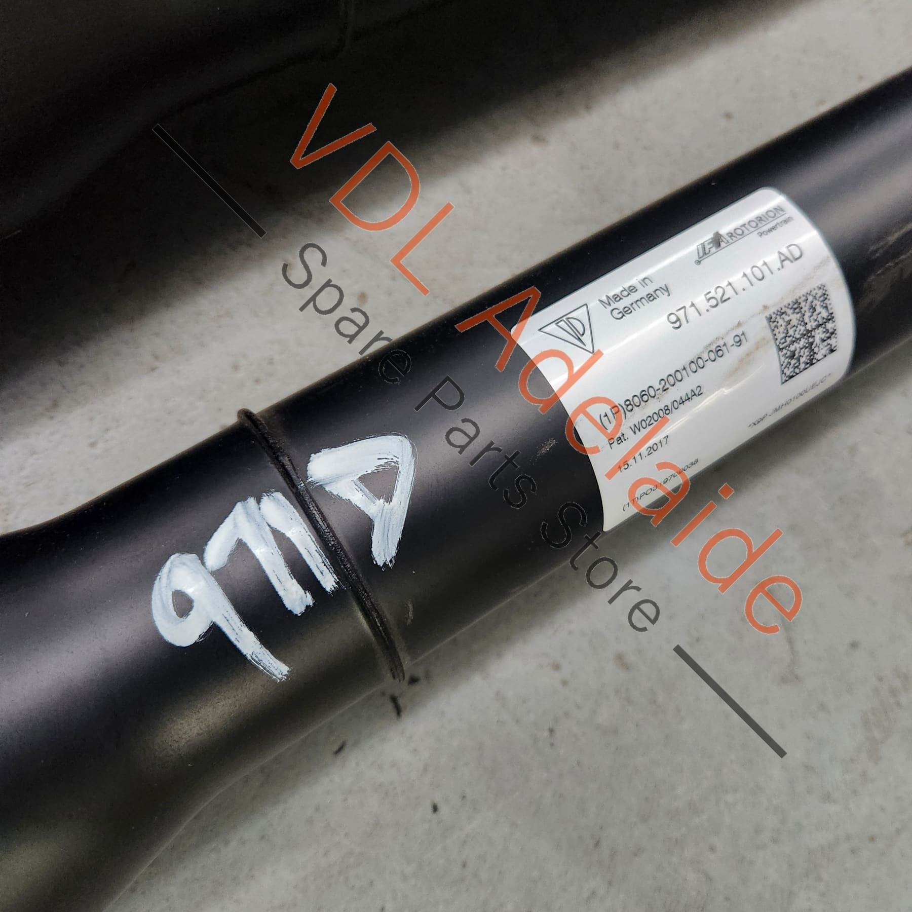 Porsche Panamera 971 Cardan Propeller Tail Shaft 976521101T 971521101B –  VDL Adelaide Spare Parts Store