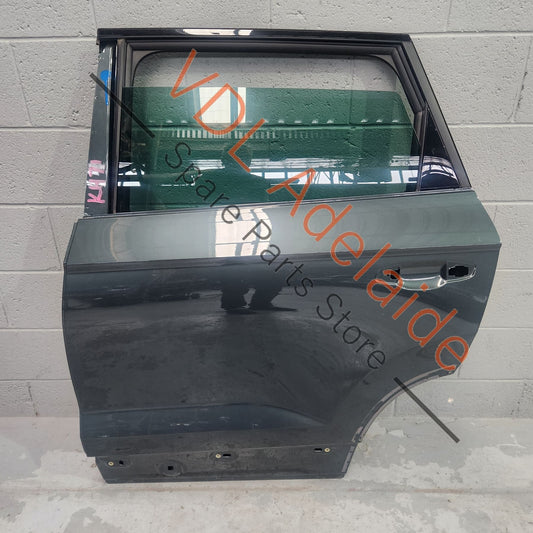 575 833 051 J  Cupra Ateca Rear Left Door Shell w Glass 9S / X6T Camouflage Green Metallic 575833051J