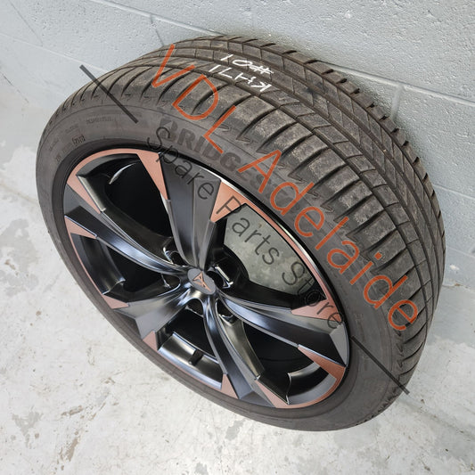 575 601 025 AS XEB 575601025AS Cupra Ateca 19 x 8 19x8 Alloy Wheel Rim Copper finish Zoll 575601025AS XEB #01