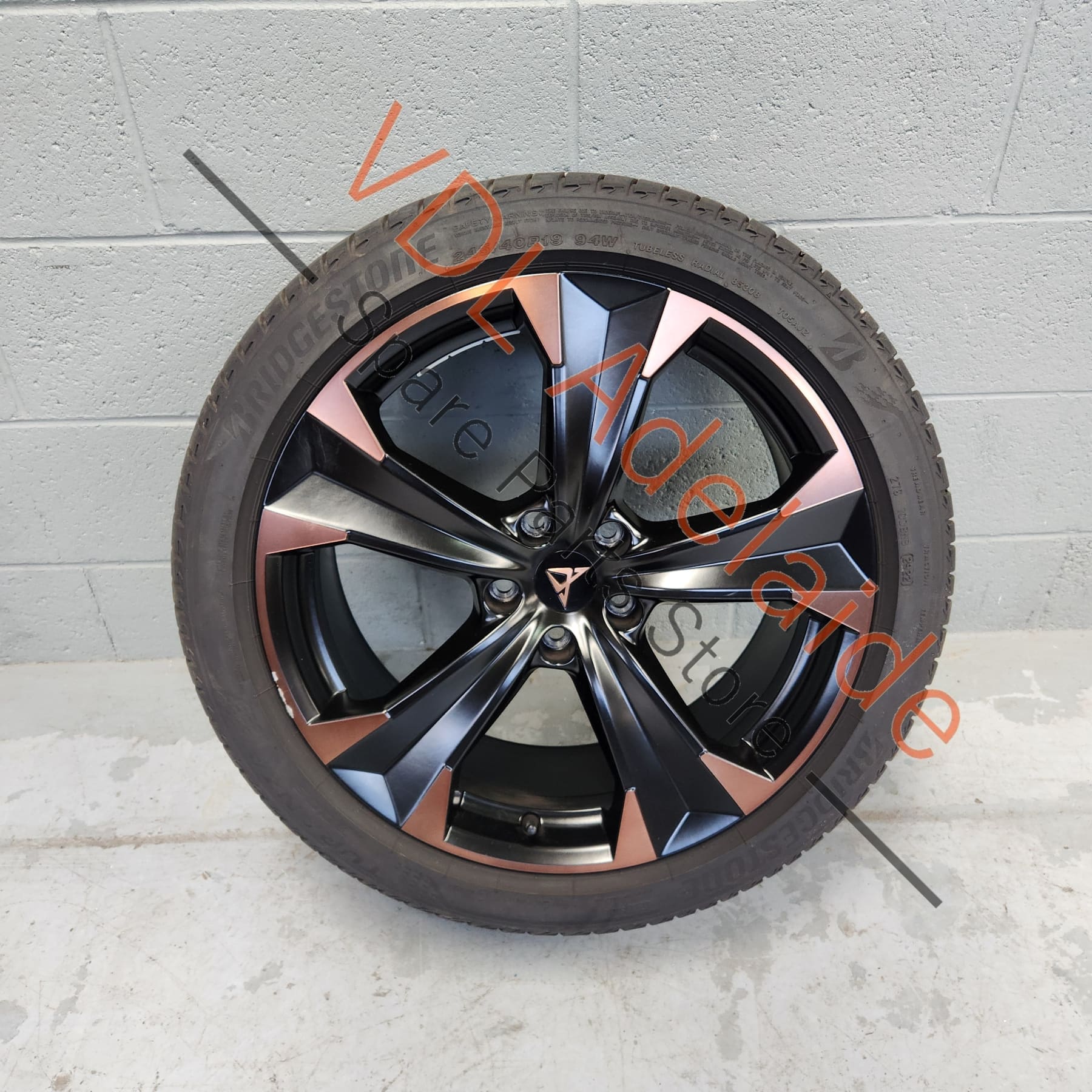 575 601 025 AS XEB 575601025AS Cupra Ateca 19 x 8 19x8 Alloy Wheel Rim Copper finish Zoll 575601025AS XEB #03