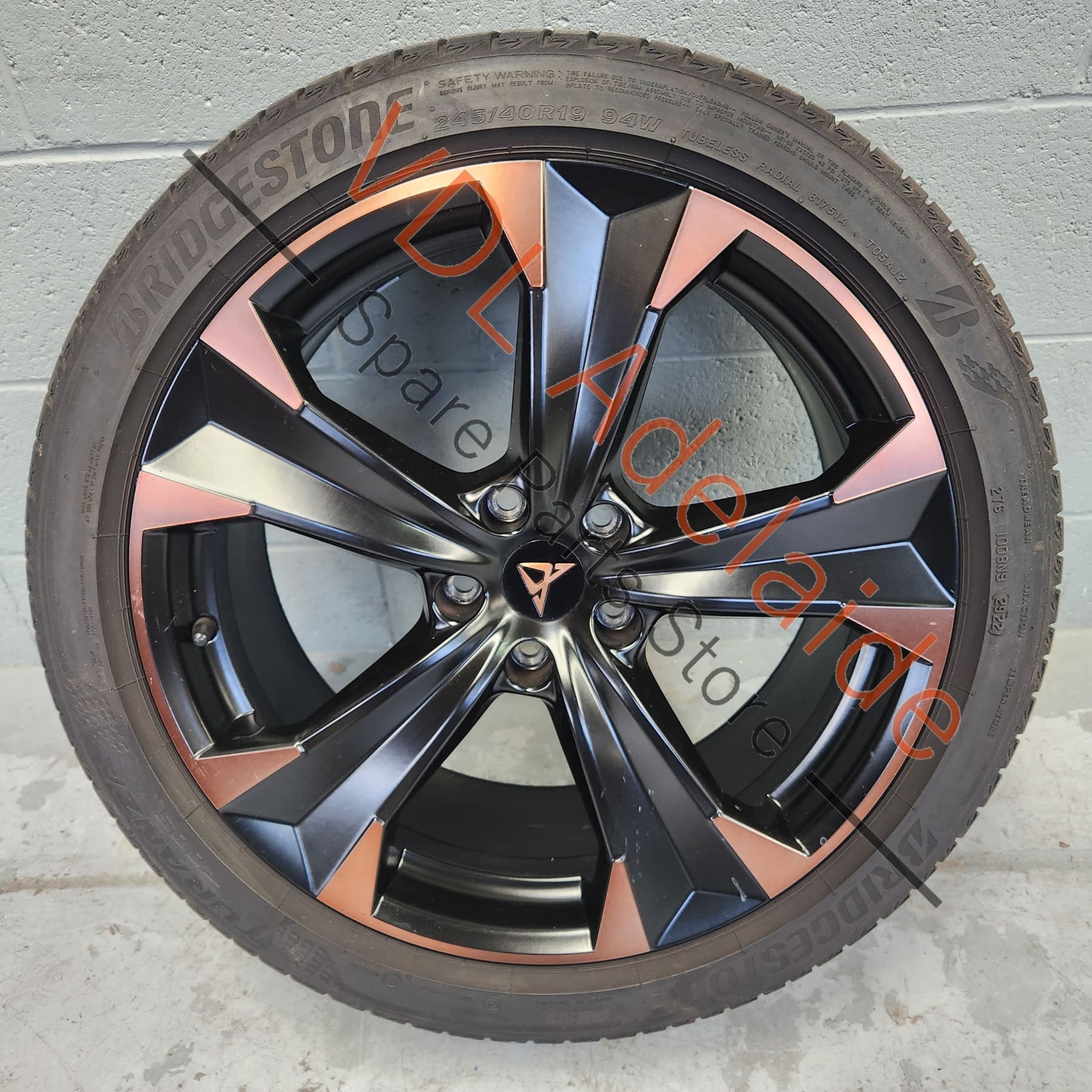575 601 025 AS XEB 575601025AS Cupra Ateca 19 x 8 19x8 Alloy Wheel Rim Copper finish Zoll 575601025AS XEB #02