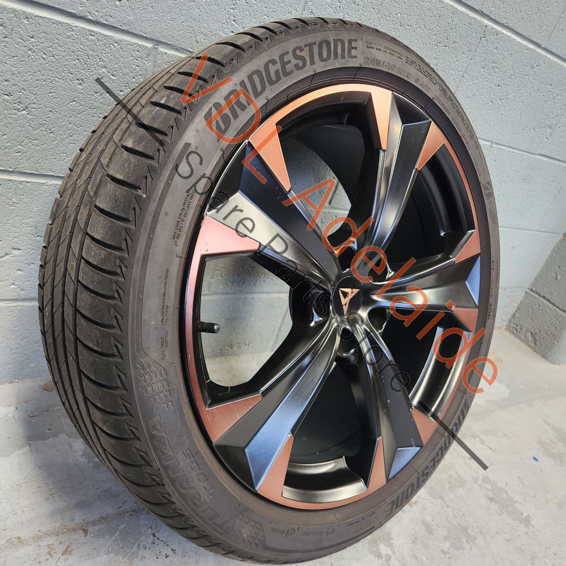 575 601 025 AS XEB 575601025AS Cupra Ateca 19 x 8 19x8 Alloy Wheel Rim Copper finish Zoll 575601025AS XEB #02