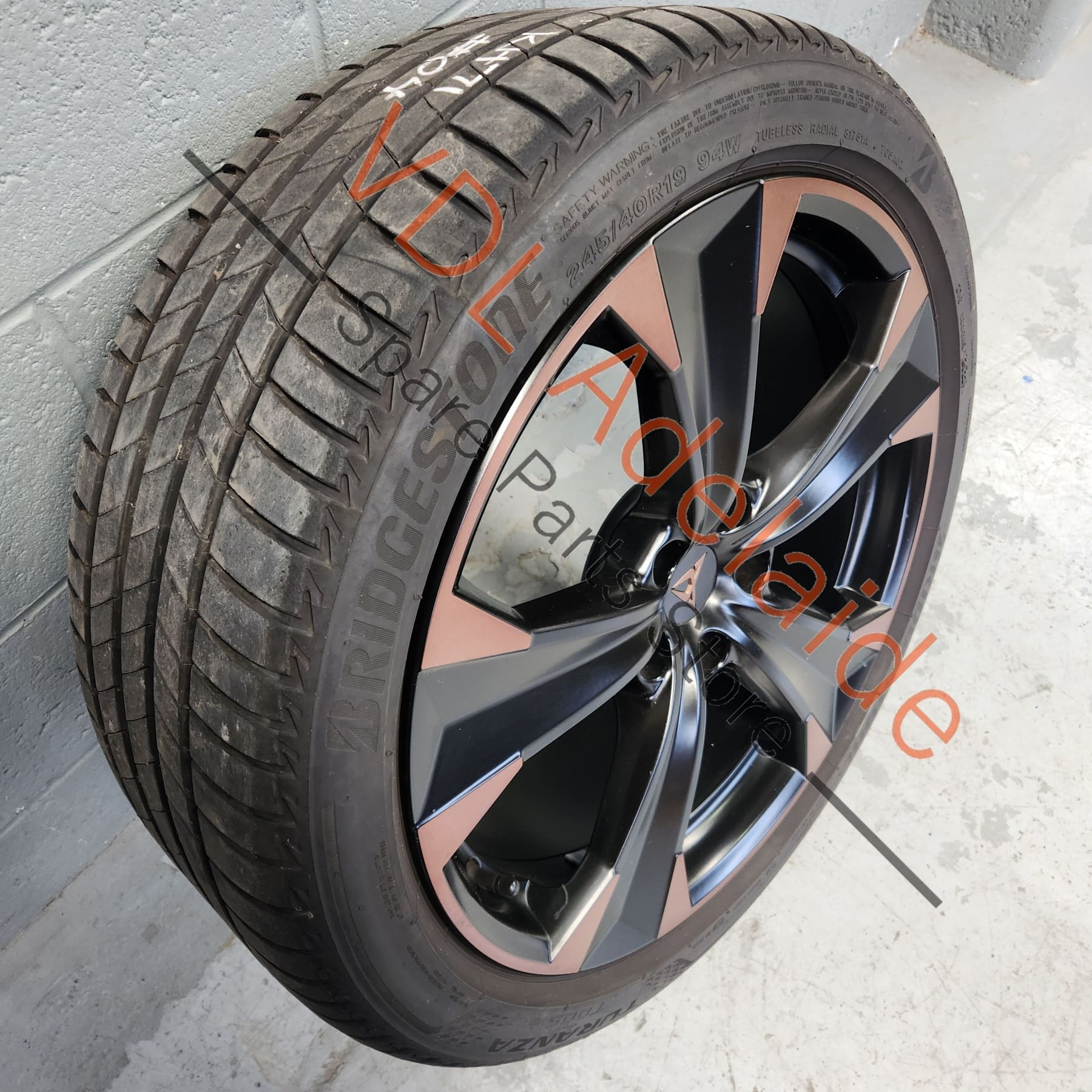 575 601 025 AS XEB 575601025AS Cupra Ateca 19 x 8 19x8 Alloy Wheel Rim Copper finish Zoll 575601025AS XEB #02