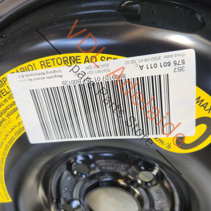 5Q0601027CT  Cupra Ateca Audi Q2 VW Golf MK8 T-Roc Space Saver Spare Wheel 18x3.5 5Q0601027CT 03C