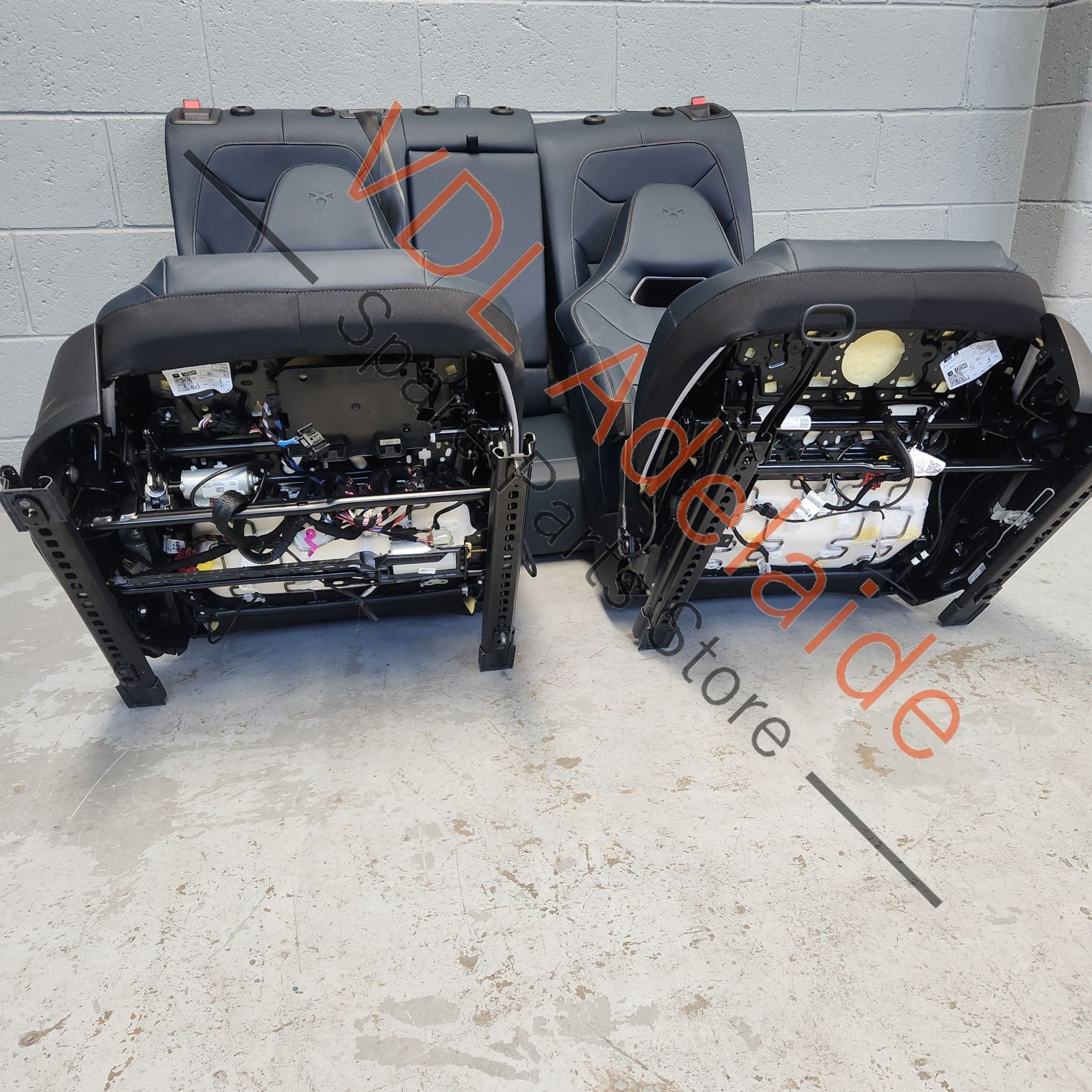  Cupra Ateca Blue Black Leather Seat Set Great for your Amarok or Caddy upgrade!
