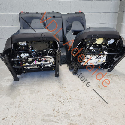   Cupra Ateca Blue Black Leather Seat Set Great for your Amarok or Caddy upgrade!