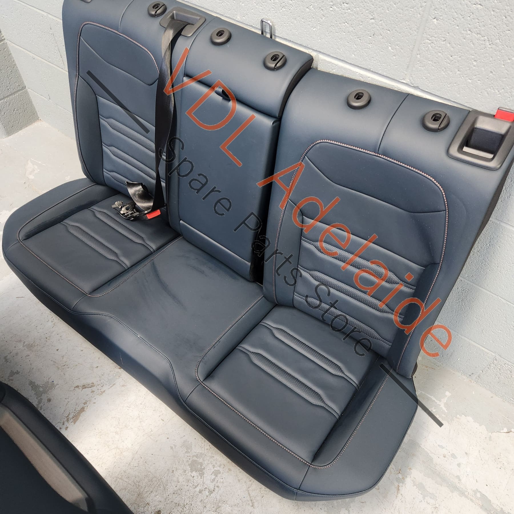   Cupra Ateca Blue Black Leather Seat Set Great for your Amarok or Caddy upgrade!