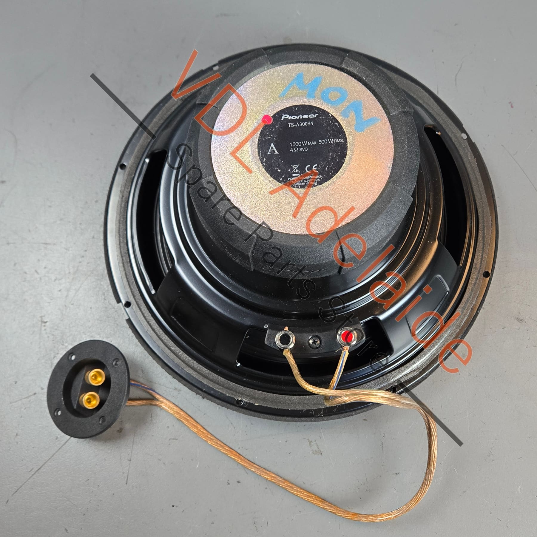 TS-A300S4  Pioneer TS-A300S4 A Series 12" Subwoofer w/ Single 4 Ohm Voice Coil (1500W Max)