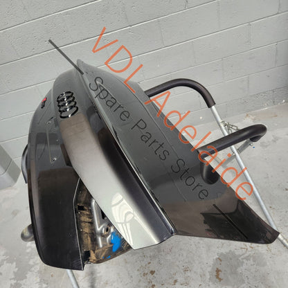8W6827933CGRU 8W6827025E   Audi A5 S5 RS5 F5 Rear Boot Lid Trunk Hatch Panel with Spoiler 8W6827025E 8W6827933C GRU Daytona Grey Pearl LZ7S/6Y/Z7S